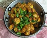 सूखी मसालेदार अरबी (Sukhi masaledar arbi recipe in hindi) रेसिपी चरण 5 फोटो