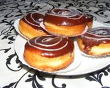 Pudingos-csokis fánk recept fázis 1 fotója