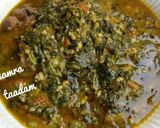 A picture of step 5 of Vegetable soup with groundnut.