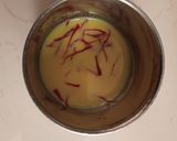 A picture of step 2 of Kesar shrikhand.
