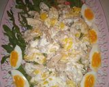 Фото кроку 3 до Салат с ананасами и курицей.