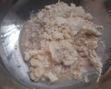 A picture of step 2 of Chana Roti.