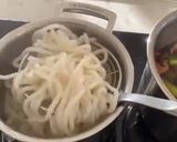 A picture of step 3 of Grilled Lamb Udon Noodles Ramen🍜.