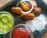 A picture of step 7 of Healthy paneer fritters.