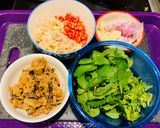 รูปขั้นตอนการทำที่ 1 ของ เมี่ยงปลาเค็มหมูยอ มังสวิรัติ