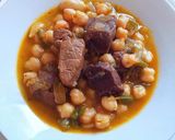 Foto del paso 7 de la receta: Jarrete de ternera con garbanzos al ras el hanout y verduras
