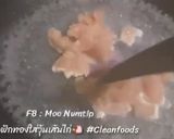 รูปขั้นตอนการทำที่ 1 ของ ผัดฟักทองใส่วุ้นเส้นไก่ (Clean food)