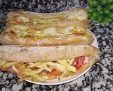 صورة لخطوة 13 من وصفة 🥖سندويشات الباكيط الرمضانية🌛