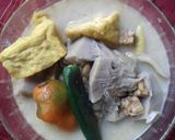 Foto langkah ke 10 dari resep Sayur nangka opor putih.