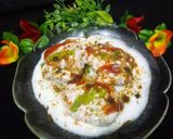 A picture of step 3 of Mash ki daal ka dahi bharray.