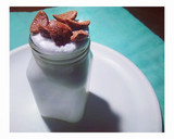 தேங்காய் வெண்ணிலா மில்க் ஷேக் (Thenkai vannila milkshake recipe in tamil) ரெசிபி ஸ்டேப் 5 புகைப்படம்