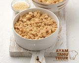 Foto langkah ke 4 dari resep Tahu Telur Kukus Topping Ayam.