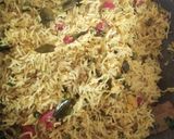 A picture of step 5 of Vegetable Pulao.