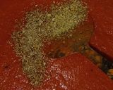 A picture of step 7 of Pizza sauce.