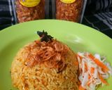 Foto langkah ke 5 dari resep Nasi goreng kambing tanpa bumbu kari.