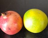 A picture of step 1 of Sweet Lime Salad.