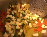 Foto del paso 3 de la receta: Timbal de arroz con lomo de orza y verduritas