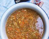 A picture of step 16 of Chicken Vegetable Soup With Egg Drop.