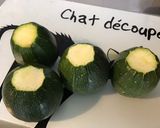 Une image de l'étape 2 de Courgettes rondes au four façon potatoes.