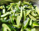 Hình bước làm 1 của món Gỏi dưa bao tử chua ngọt