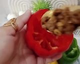 Foto langkah ke 4 dari resep Paprika Isi Daging Cincang.