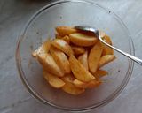 Bacon-ös gombás sertésszűz vele sült krumplival recept fázis 4 fotója