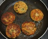 A picture of step 7 of Crispy, Potato, sweet corn cheese cutlets.