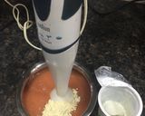 A picture of step 4 of Paneer stutted kofta curry.