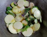 A picture of step 2 of Kadam (Turnip).
