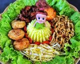 Foto langkah ke 8 dari resep Tumpeng mini anak.