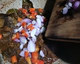 Foto langkah ke 5 dari resep Sate Daging Sapi Goreng.