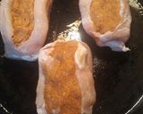 A picture of step 6 of Chorizo stuffed Pork.