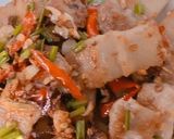 รูปขั้นตอนการทำที่ 4 ของ สามชั้นผัด พริกเกลือ คีโต keto ทำง่ายสุด