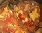 A picture of step 6 of Kerala fish curry.