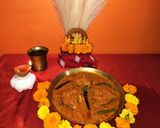 A picture of step 3 of Durga puja special navmir bhog(Rui fish Kalia).