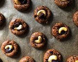A picture of step 1 of Cashew & Chocolate Thumbprint Cookies.
