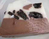 Foto langkah ke 4 dari resep Pudding Oreo Lembut 😋.