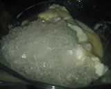 A picture of step 1 of Vanilla shake.