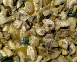 A picture of step 3 of Mushroom Sukka.