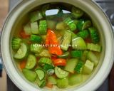 Foto langkah ke 5 dari resep Mamaci Sayur Timun.