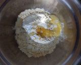 A picture of step 1 of Nylon khaman dhokla.