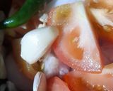 A picture of step 1 of Maacher Matha'r Ghonto/Fish Head Curry.