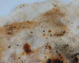 A picture of step 6 of Rice flour masala chapati.