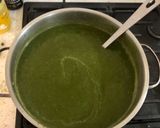 A picture of step 5 of Super Greens Soup You Actually Want to Eat #Vegetarian #Vegan.