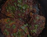 A picture of step 7 of Fish varuval.