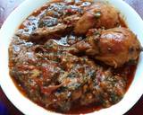 Kulfa Chicken(Purslane leaves with Chicken) recipe step 3 photo