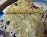 A picture of step 6 of Mixed veg paratha.