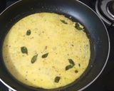 A picture of step 3 of Poha dhokla.