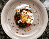 Foto del paso 9 de la receta: Timbal de puré de patata, berenjenas y huevo con pesto