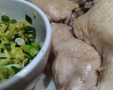 รูปขั้นตอนการทำที่ 8 ของ น่องไก่ต้ม /Boil chicken leg with ginger sauce